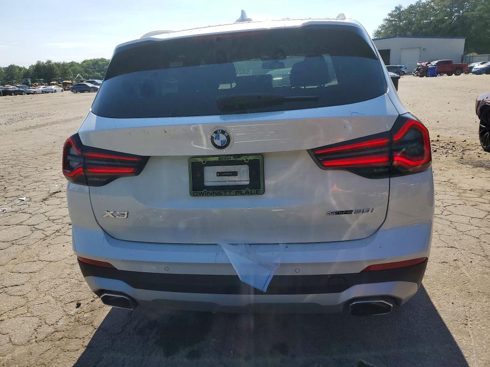 2024 BMW X3 VIN 5UX43DP0XR9U16764 COPART salvage auction — FRONT END, Ga - Cert Of Title-Salvage, sold $13,100 on 2026-07-31 (photo 6)