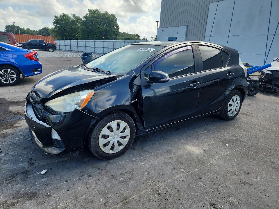 2013 Toyota VIN JTDKDTB30D1552569 COPART salvage auction — FRONT END, Fl - Cert Of Title Slvg Rebuildable, sold $1,350 on 2026-07-06 (photo 1)