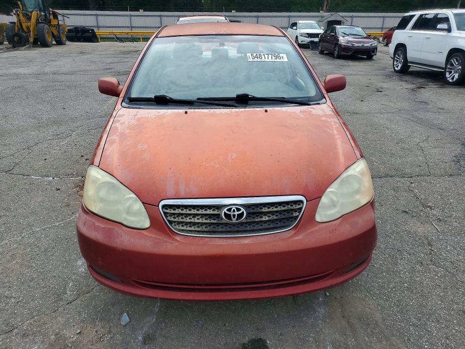 2006 Toyota Corolla VIN JTDBR32E460083322 COPART salvage auction — REAR END, Al - Cert Of Title-Salvage Title, sold $500 on 2026-07-20 (photo 5)