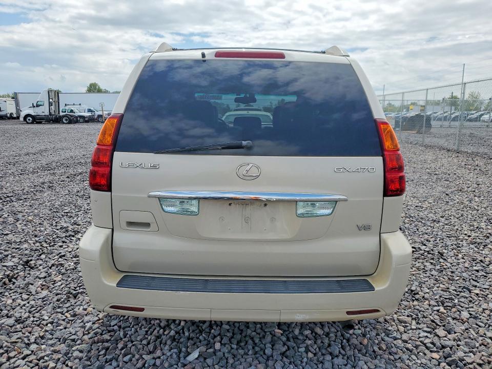 2003 Lexus Gx 470 VIN JTJBT20X830013055 COPART salvage auction — FRONT END, IN - CERT OF TITLE-SALVAGE TITLE, sold $550 on 2026-07-21 (photo 6)