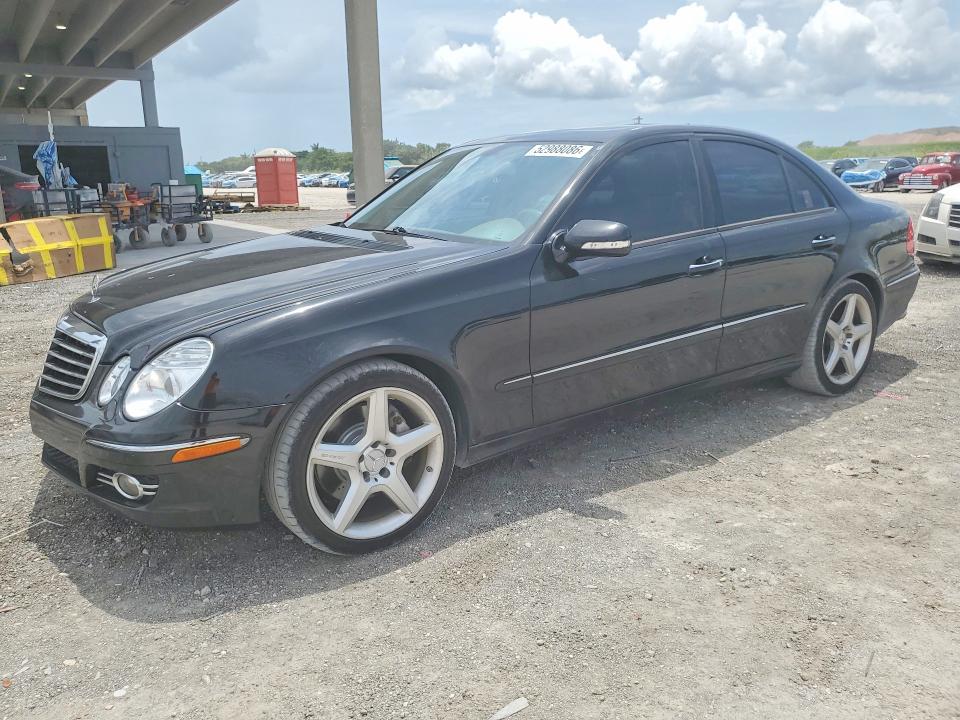 2008 Mercedes-benz E-klasse VIN WDBUF56X88B279522 COPART salvage auction — FRONT END, FL - CERT OF TITLE SLVG REBUILDABLE, sold $275 on 2026-07-28 (photo 1)