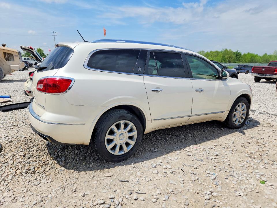 2015 Buick Enclave VIN 5GAKVCKD6FJ198910 COPART salvage auction — FRONT END, Mi - Certificate Of Title, sold $1,300 on 2026-07-02 (photo 3)