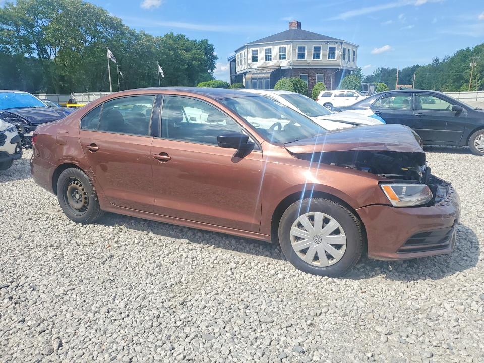 2016 Volkswagen VIN 3VW267AJ9GM383884 COPART salvage auction — FRONT END, Ma - Cert Of Title-Reconstrctd Coll, sold $425 on 2026-07-02 (photo 4)