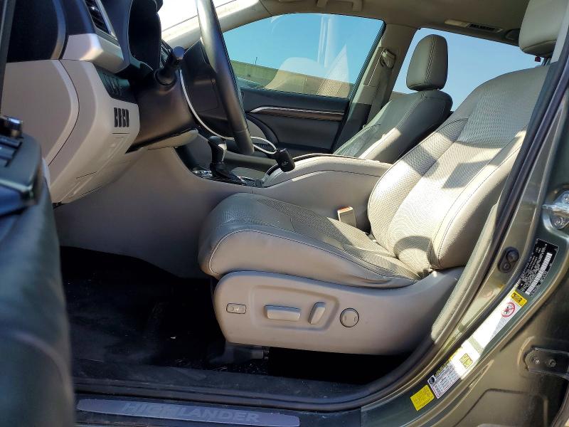 2016 Toyota VIN 5TDDKRFHXGS270910 COPART salvage auction — FRONT END, MO - SALVAGE CERTIFICATE OF TITLE, sold $6,900 on 2026-07-28 (photo 7)