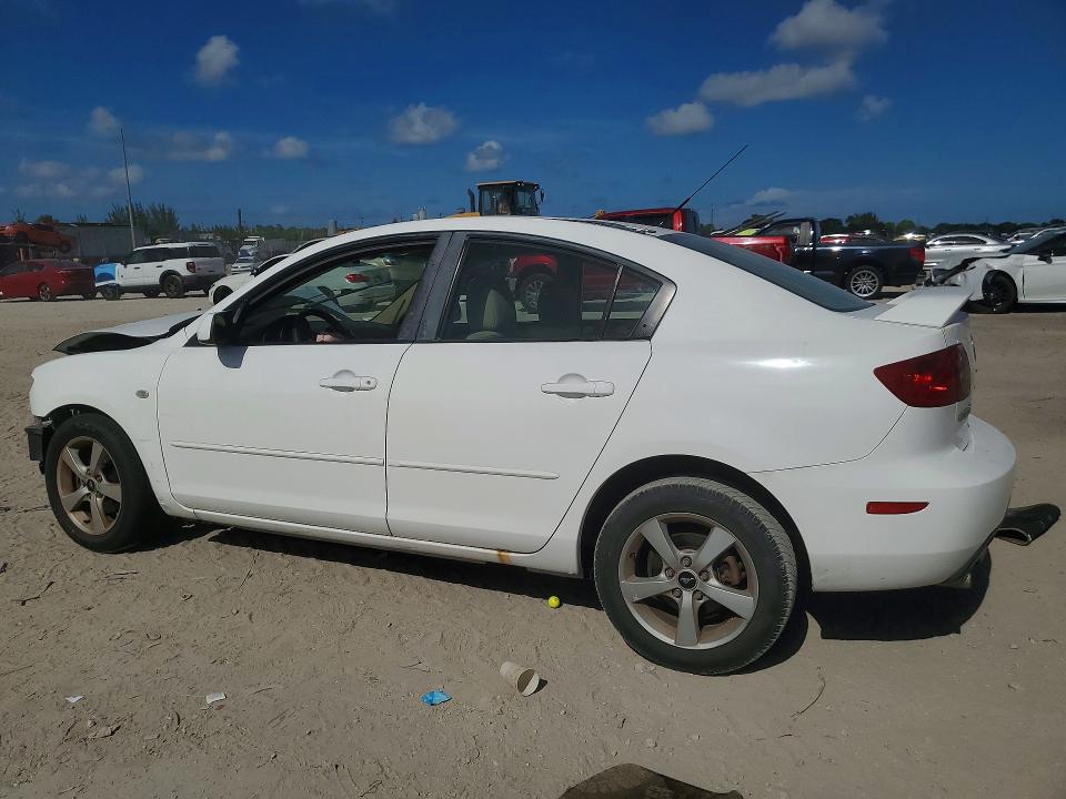 2006 Mazda 3 VIN JM1BK12F861443106 COPART salvage auction — FRONT END, FL - CERT OF TITLE SLVG REBUILDABLE, sold $250 on 2026-07-02 (photo 2)