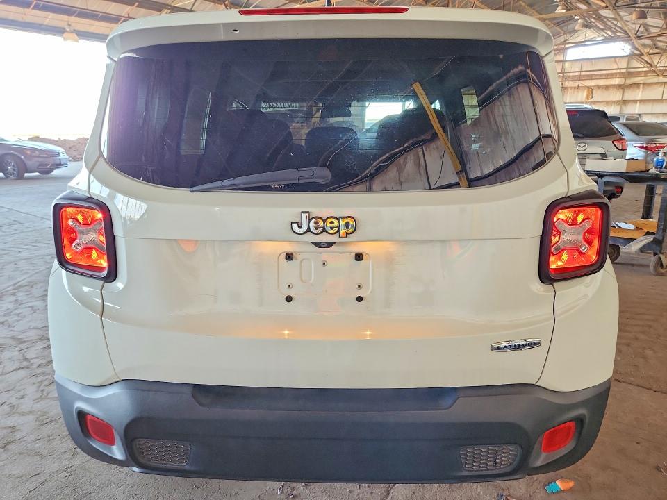 2016 Jeep Renegade VIN ZACCJABW5GPD76599 COPART salvage auction — FRONT END, Salvage Title, sold $3,000 on 2026-08-03 (photo 6)