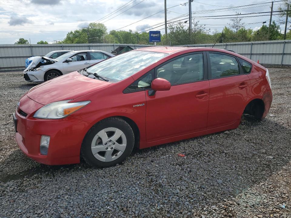 2010 Toyota Prius VIN JTDKN3DU9A1255301 COPART salvage auction — REAR END, Nj - Cert Of Title-Salvage, sold $450 on 2026-07-21 (photo 1)