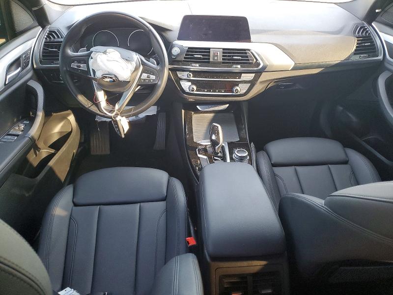 2021 BMW X3 VIN 5UXTY3C0XM9H04406 COPART salvage auction — FRONT END, Tx - Salvage Vehicle Title, sold $4,750 on 2026-07-06 (photo 8)