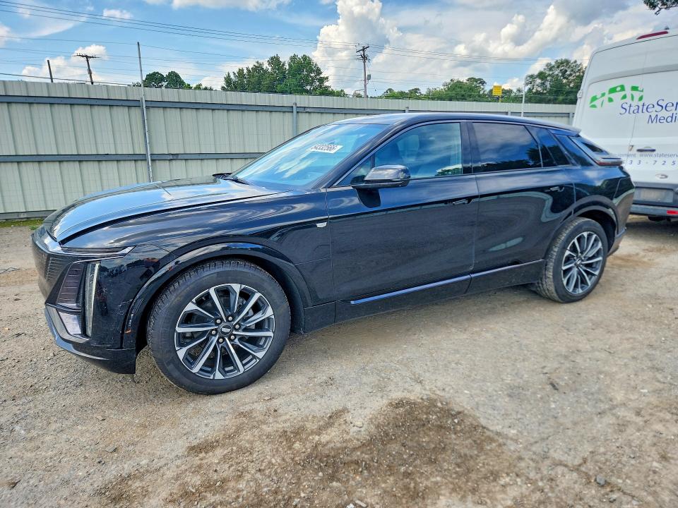 2024 Cadillac VIN 1GYKPTRK1RZ110049 COPART salvage auction — FRONT END, LA - CERT OF TITLE-SALVAGE, sold $16,700 on 2026-07-23 (photo 1)