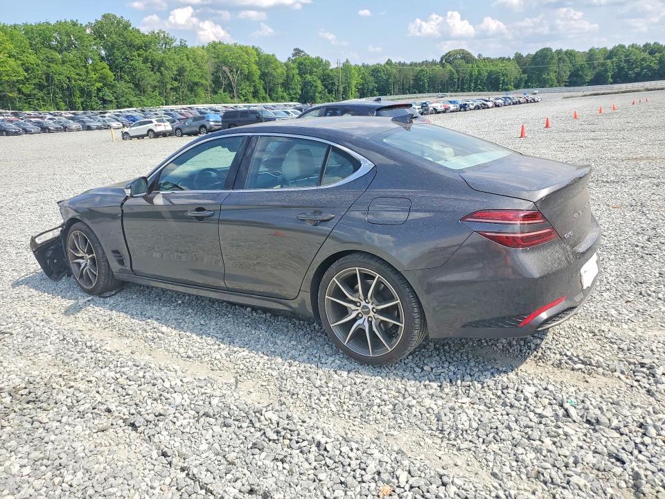 2023 Genesis G70 VIN KMTG34TA7PU131285 COPART salvage auction — FRONT END, Nc - Salvage Certificate Of Title, sold $8,100 on 2026-07-22 (photo 2)