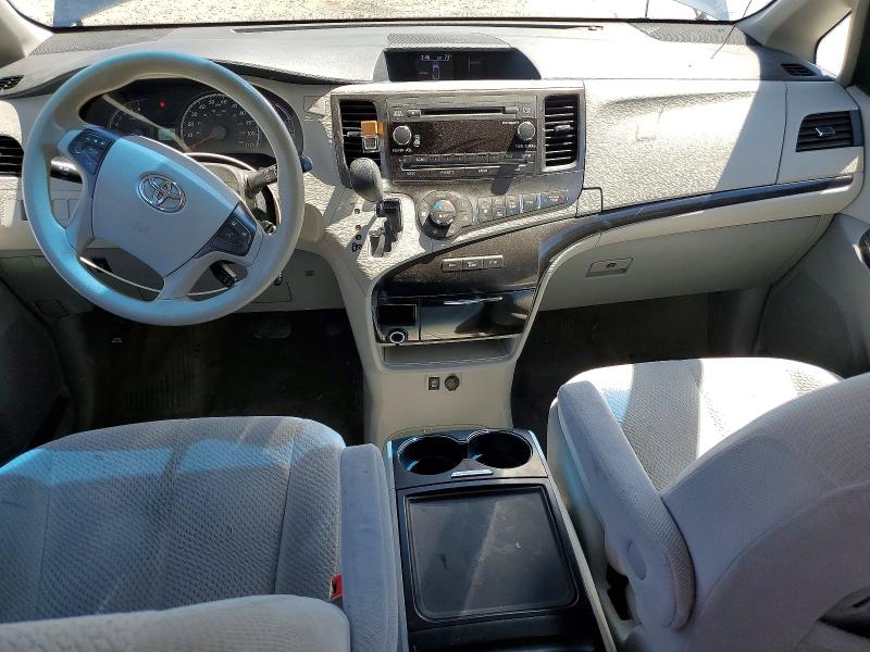 2014 Toyota Sienna VIN 5TDKK3DC5ES456380 COPART salvage auction — SIDE, Ut - Salvage Certificate, sold $3,300 on 2026-07-13 (photo 8)