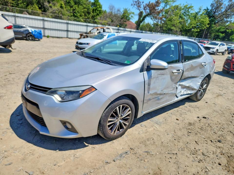 2016 Toyota VIN 5YFBURHE9GP390002 COPART salvage auction — SIDE, Va - Certificate Of Title, sold $3,550 on 2026-07-07 (photo 1)