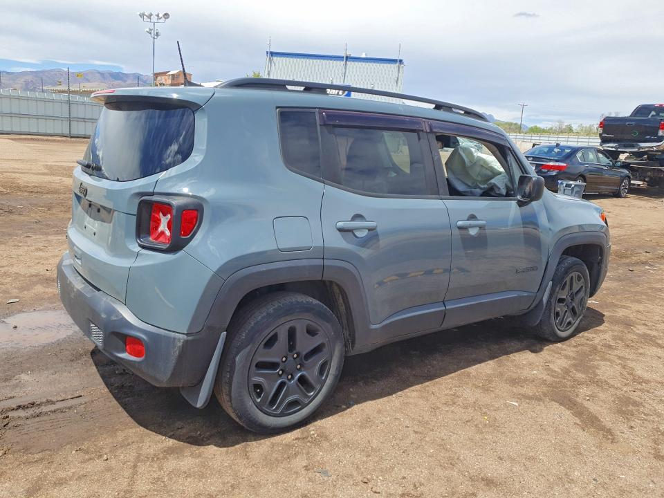 2018 Jeep Renegade VIN ZACCJBAB4JPH72096 COPART salvage auction — FRONT END, CO - SALVAGE TITLE, sold $850 on 2026-07-27 (photo 3)