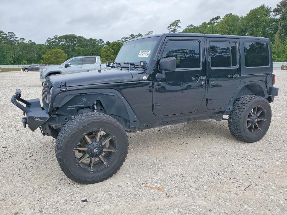 2015 Jeep Wrangler / VIN 1C4HJWFG4FL542491 COPART salvage auction — FRONT END, Tx - Certificate Of Title, sold $600 on 2026-07-10 (photo 1)