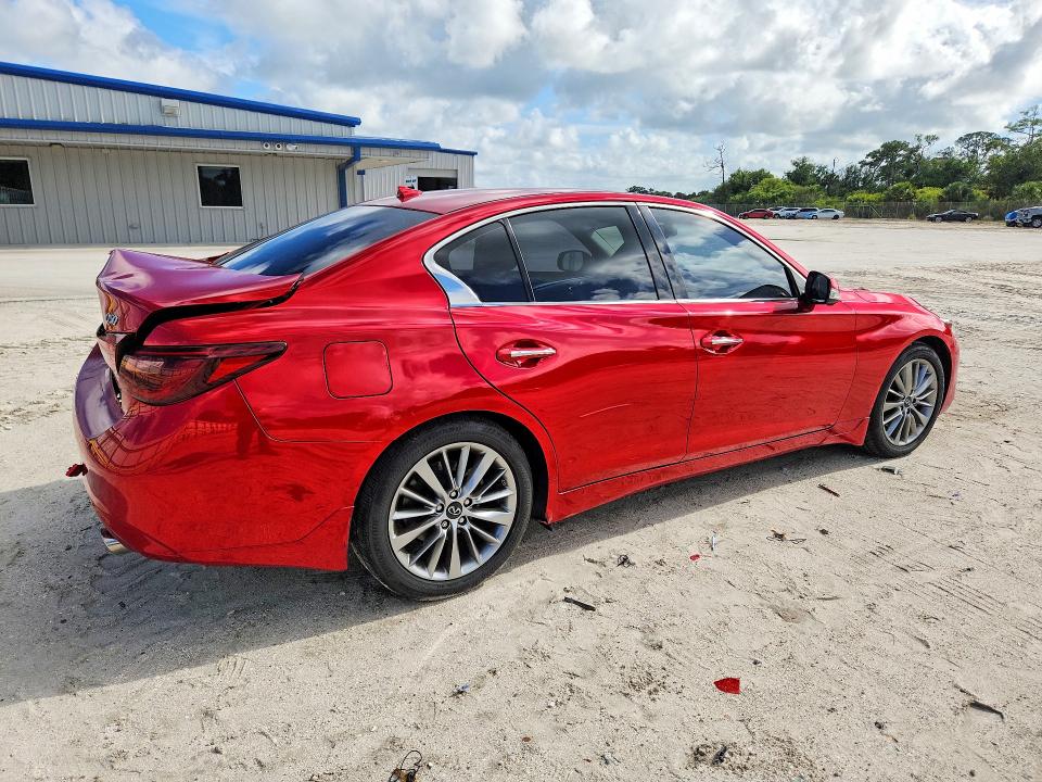 2022 Infiniti VIN JN1EV7BP9NM311231 COPART salvage auction — REAR END, Fl - Cert Of Title Slvg Rebuildable, sold $6,200 on 2026-07-08 (photo 3)