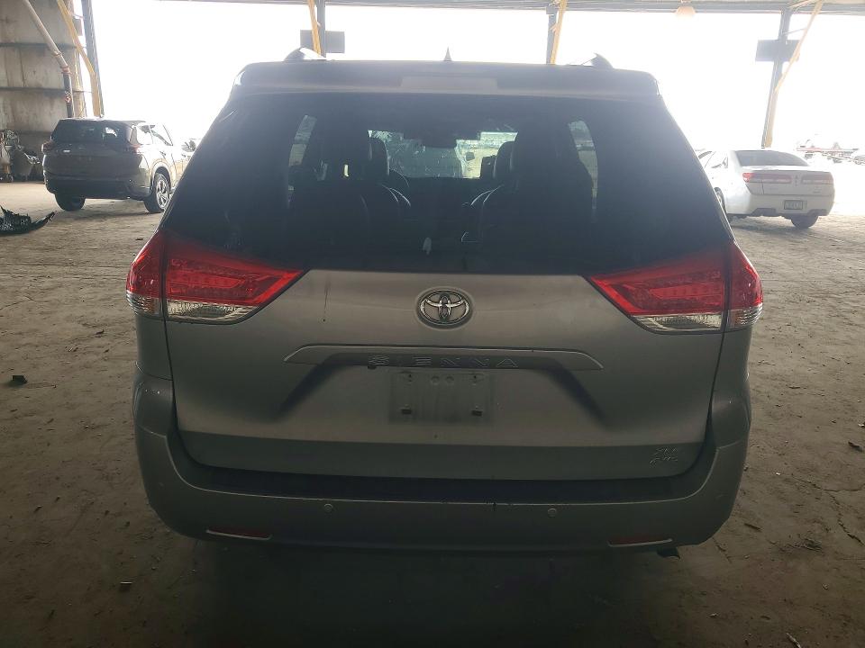 2013 Toyota Sienna VIN 5TDDK3DC2DS067350 COPART salvage auction — FRONT END, Ca - Salvage Certificate, sold $1,950 on 2026-07-13 (photo 6)