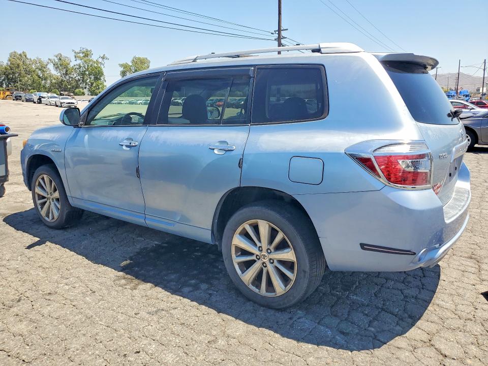 2008 Toyota Highlander VIN JTEEW44A682007755 COPART salvage auction — MECHANICAL, Ca - App For Dup Clean Or Ac, sold $925 on 2026-07-06 (photo 2)