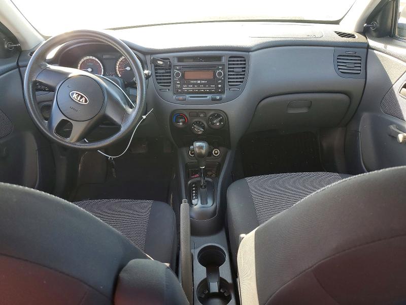 2010 Kia Rio VIN KNADH4B31A6685307 COPART salvage auction — FRONT END, Qc - Gravement Accidente, sold $400 on 2026-07-07 (photo 8)