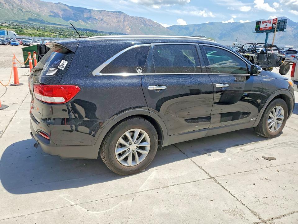2017 Kia VIN 5XYPGDA33HG283347 COPART salvage auction — REAR END, Ut - Salvage Certificate, sold $2,200 on 2026-07-27 (photo 3)