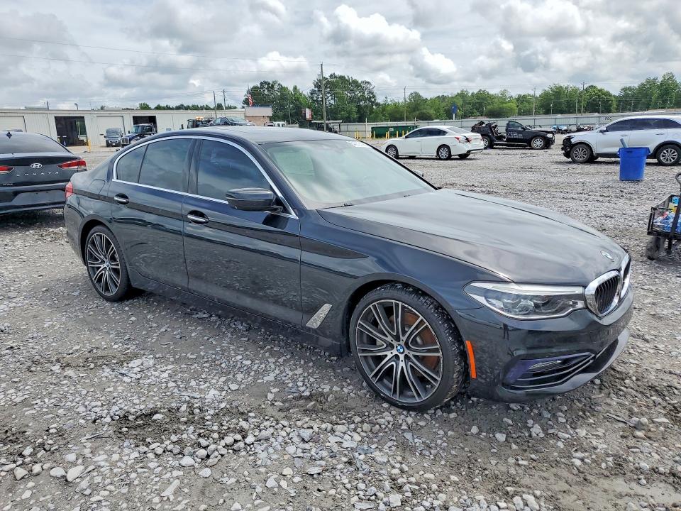 2017 BMW 5er VIN WBAJE5C36HG478562 COPART salvage auction — WATER/FLOOD, Al - Cert Of Title-Salvage Title, sold $5,700 on 2026-07-16 (photo 4)