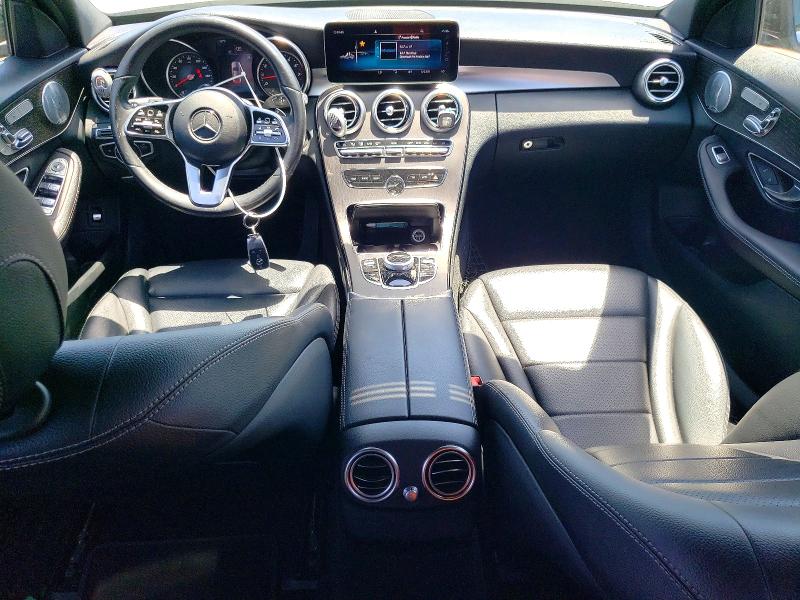 2020 Mercedes-benz C-klasse VIN WDDWF8DB0LR526475 COPART salvage auction — FRONT END, Ca - Salvage Certificate, sold $200 on 2026-07-22 (photo 8)