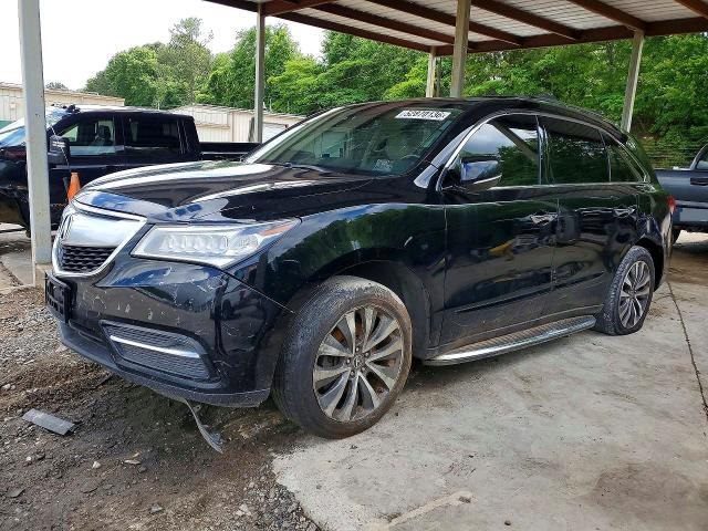 2016 Acura Mdx VIN 5FRYD4H42GB025501 COPART salvage auction — MECHANICAL, Ct - Certificate Of Title (P), sold $1,850 on 2026-07-09 (photo 1)