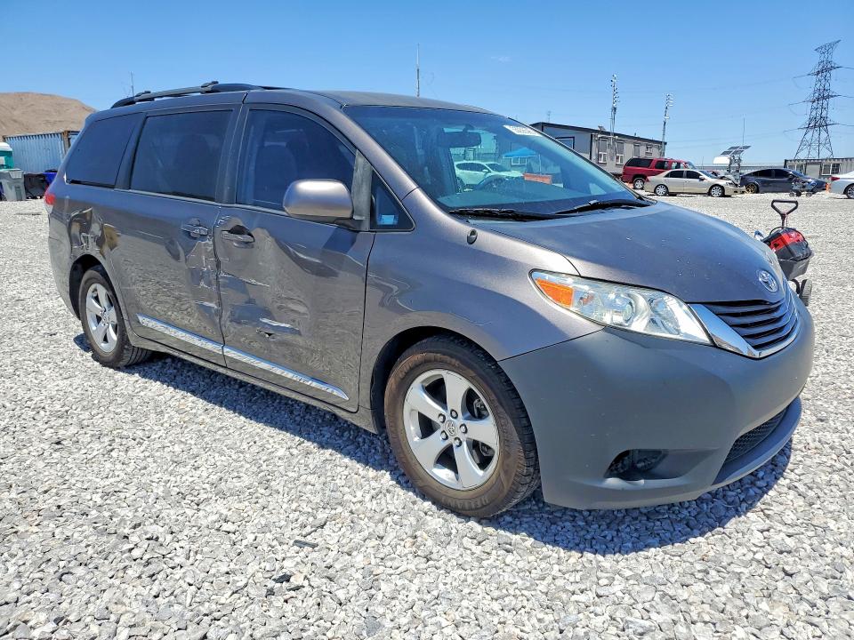 2013 Toyota VIN 5TDKK3DC5DS312827 COPART salvage auction — SIDE, Nv - Salvage Title, sold $1,750 on 2026-07-13 (photo 4)