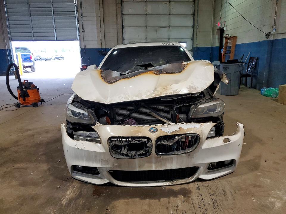 2012 BMW 5 series VIN WBAFU9C59CC788190 COPART salvage auction — Burn Engine, MI - CERTIFICATE OF TITLE, sold $375 on 2026-07-24 (photo 5)