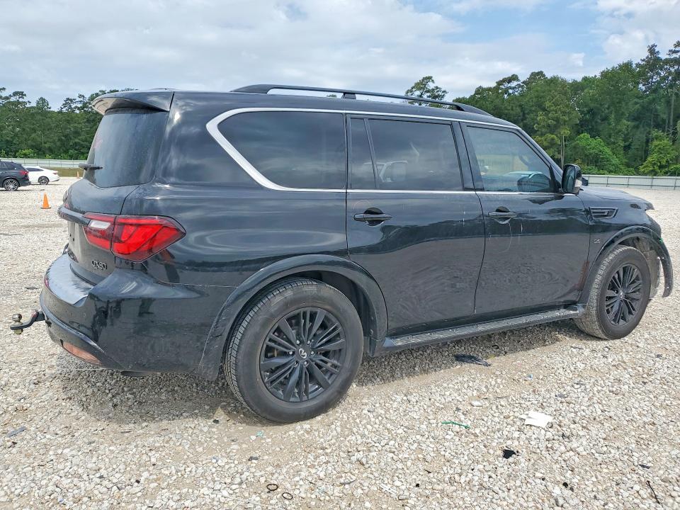 2018 Infiniti Qx80 VIN JN8AZ2NF8J9661926 COPART salvage auction — FRONT END, Tx - Certificate Of Title, sold $250 on 2026-07-28 (photo 3)