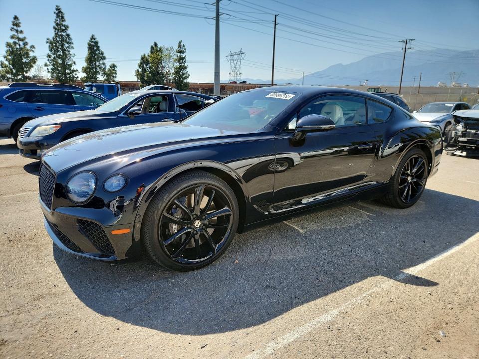 2020 Bentley VIN SCBCG2ZG0LC076182 COPART salvage auction — SIDE, Ca - Salvage Certificate, sold $87,500 on 2026-07-09 (photo 1)