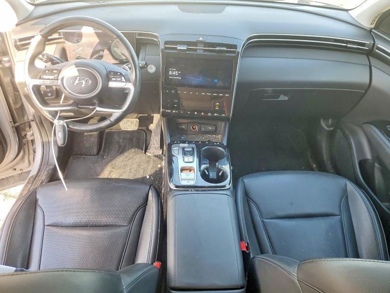 2022 Hyundai Tucson VIN KM8JECA1XNU045425 COPART salvage auction — REAR END, MI - CERT OF TITLE-SALVAGE VEHICLE, sold $10,400 on 2026-07-10 (photo 8)