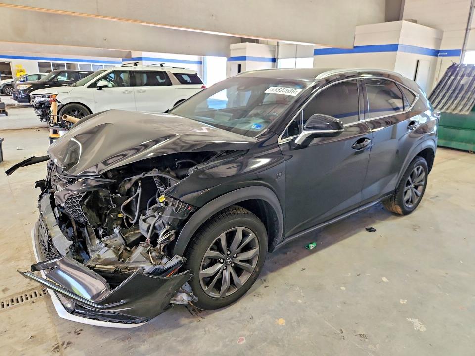 2018 Lexus Nx VIN JTJYARBZ7J2105685 — COPART salvage auction photo