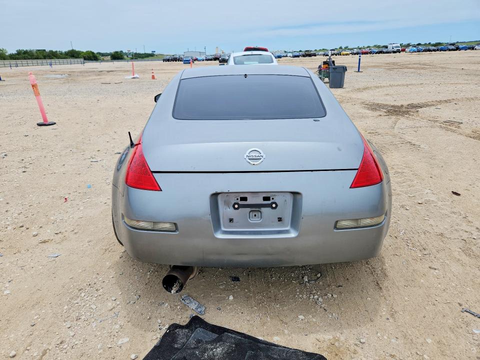 2006 Nissan 350z VIN JN1AZ34D46M304218 COPART salvage auction — FRONT END, Tx - Salvage Vehicle Title, sold $1,900 on 2026-07-09 (photo 6)