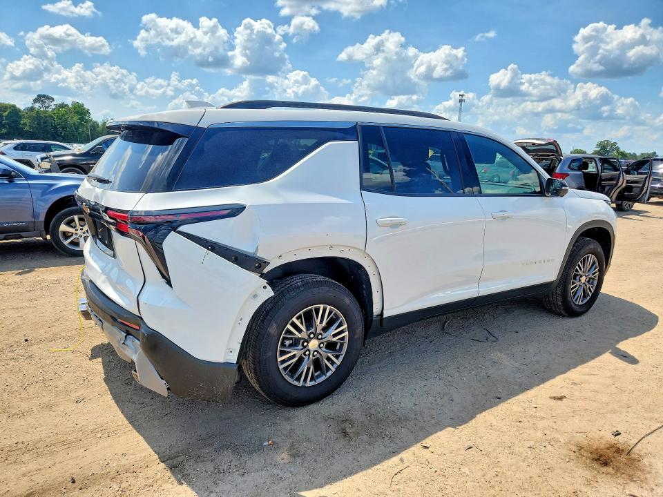 2026 Chevrolet Traverse VIN 1GNERGKSXTJ211991 COPART salvage auction — REAR END, Fl - Certificate Of Destruction, sold $15,900 on 2026-07-09 (photo 3)