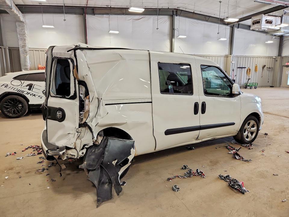 2018 Ram Promaster city VIN ZFBERFBB4J6H72146 COPART salvage auction — REAR END, Il - Salvage Certificate, sold $2,150 on 2026-07-08 (photo 3)