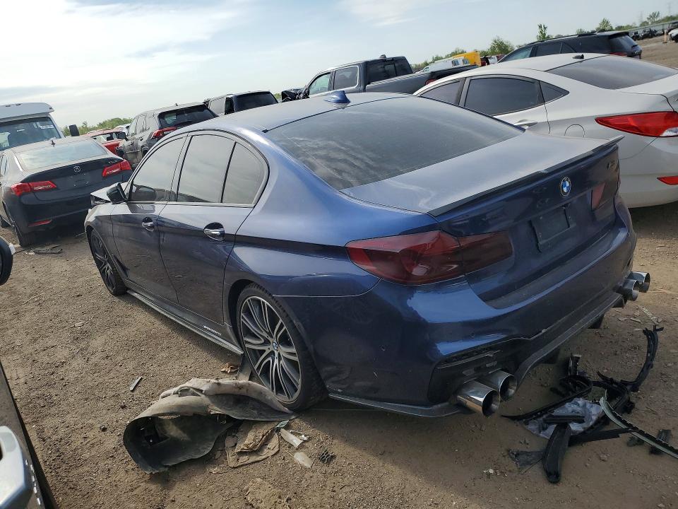 2018 BMW M5 VIN WBAJB9C51JB286938 COPART salvage auction — FRONT END, Il - Salvage Certificate, sold $10,000 on 2026-07-28 (photo 2)