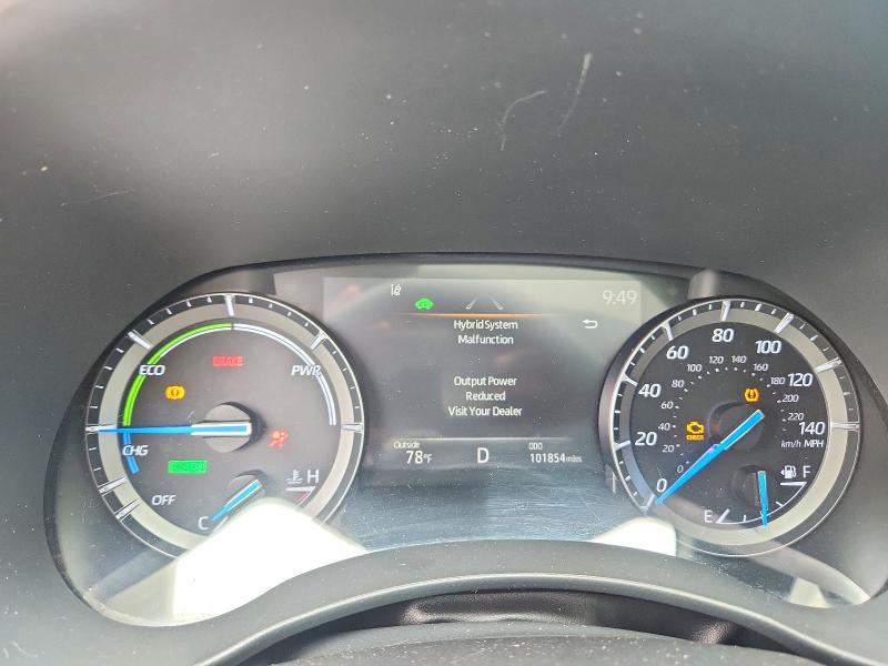 2020 Toyota Highlander VIN 5TDGARAH6LS502842 COPART salvage auction — FRONT END, Al - Cert Of Title-Salvage Title, sold $7,700 on 2026-07-30 (photo 9)