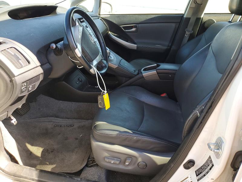 2014 Toyota Prius VIN JTDKN3DU2E1783042 COPART salvage auction — REAR END, CA - SALVAGE CERTIFICATE, sold $2,100 on 2026-07-21 (photo 7)