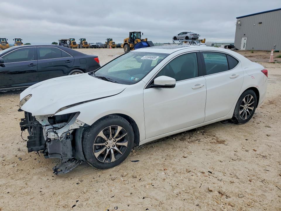 2017 Acura Tlx VIN 19UUB1F3XHA009282 COPART salvage auction — FRONT END, Tx - Salvage Vehicle Title, sold $2,000 on 2026-07-02 (photo 1)