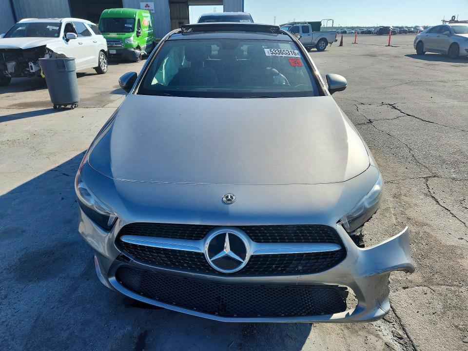 2020 Mercedes-benz A-klasse VIN W1K3G4EB8LJ216919 COPART salvage auction — FRONT END, La - Cert Of Title-Salvage, sold $3,850 on 2026-07-08 (photo 5)