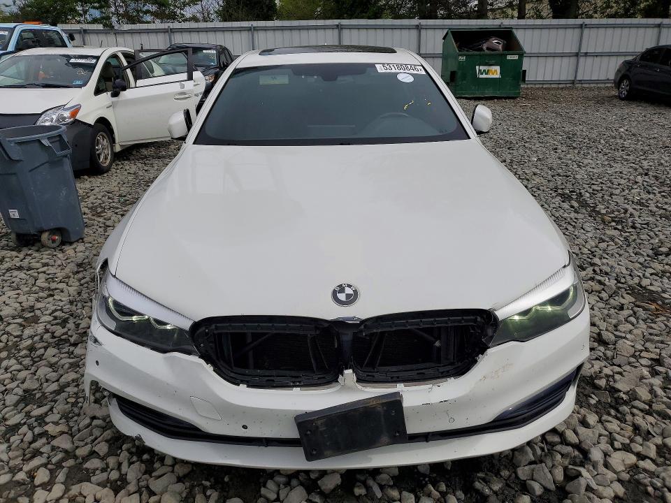 2017 BMW 5er VIN WBAJA7C36HG904211 COPART salvage auction — FRONT END, Mt - Certificate Of Title, sold $5,400 on 2026-07-14 (photo 5)