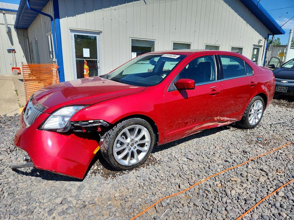 2010 Mercury Milan VIN 3MEHM0JA0AR664636 COPART salvage auction — FRONT END, Il - Salvage Certificate, sold $725 on 2026-07-27 (photo 1)