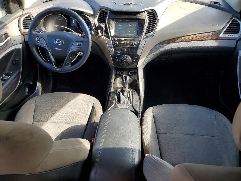 2017 Hyundai Santa fe VIN 5XYZU3LB0HG429722 COPART salvage auction — FRONT END, Fl - Cert Of Title Slvg Rebuildable, sold $2,300 on 2026-07-31 (photo 8)