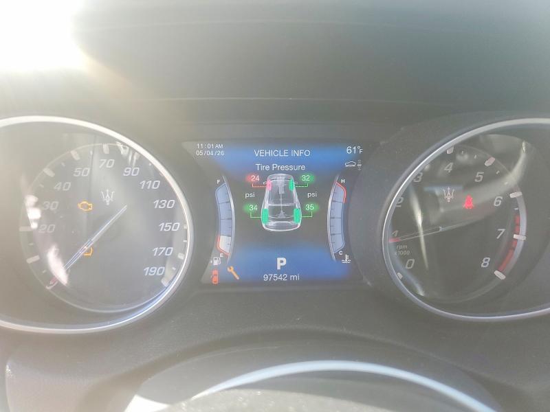 2017 Maserati Levante VIN ZN661XUS9HX243254 COPART salvage auction — MINOR DENT/SCRATCHES, MI - DEALER ONLY CLEAN TITLE, sold $5,100 on 2026-07-29 (photo 9)