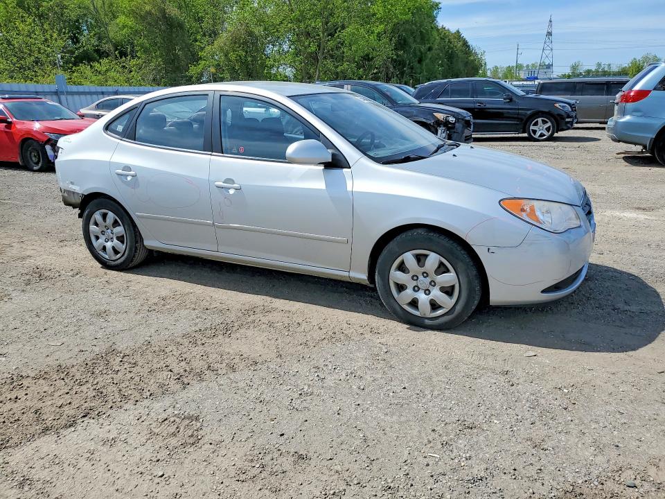 2009 Hyundai Elantra VIN KMHDU45D49U624328 COPART salvage auction — REAR END, On - Permit No Brand - Unfit, sold $575 on 2026-07-02 (photo 4)
