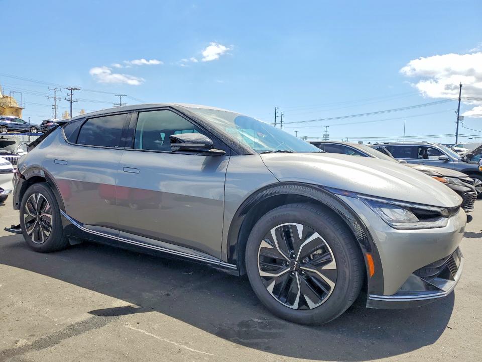 2024 Kia Ev6 VIN KNDC34LA7R5203645 COPART salvage auction — REAR END, Ca - Salvage Certificate, sold $9,900 on 2026-07-20 (photo 4)