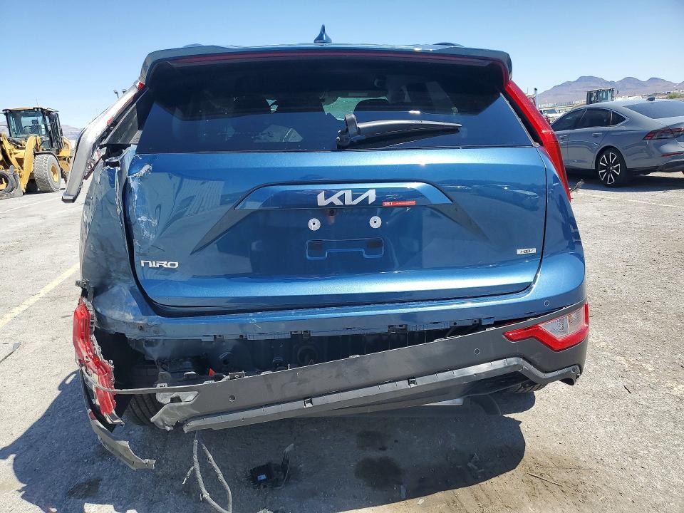 2025 Kia Niro VIN KNDCR3LE0S5306956 COPART salvage auction — FRONT END, Nv - Salvage Title, sold $2,050 on 2026-07-23 (photo 6)