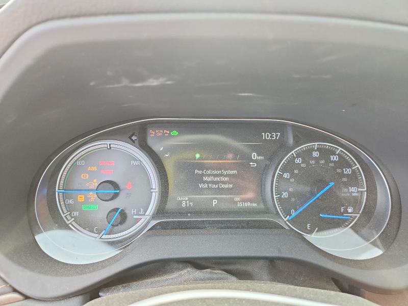 2021 Toyota Venza VIN JTEAAAAH4MJ047961 COPART salvage auction — FRONT END, Il - Salvage Certificate, sold $11,000 on 2026-07-09 (photo 9)