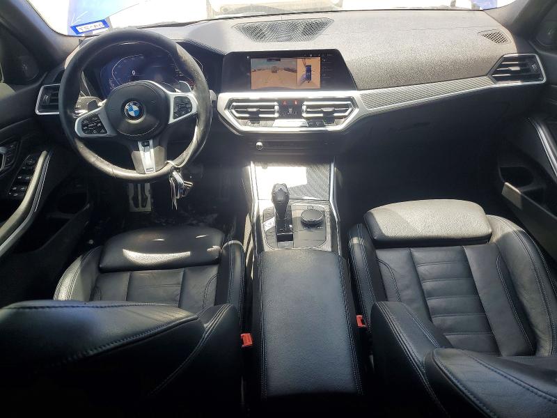 2019 BMW 3er VIN WBA5R1C50KAE81311 COPART salvage auction — FRONT END, Tx - Salvage Vehicle Title, sold $13,000 on 2026-08-13 (photo 8)