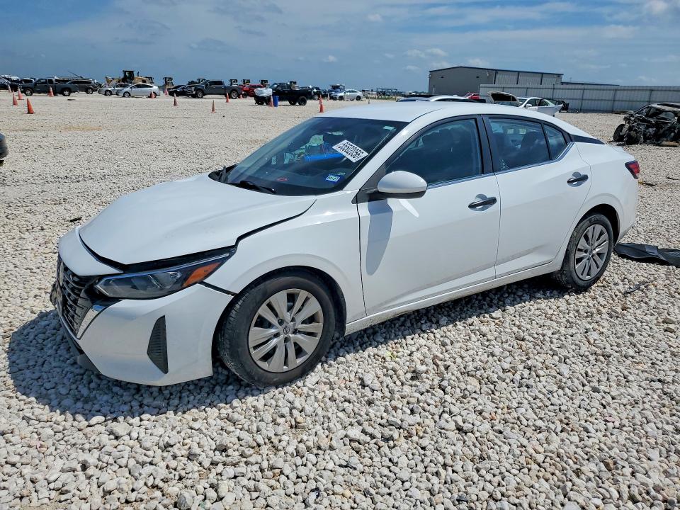 2024 Nissan Sentra VIN 3N1AB8BV7RY292130 COPART salvage auction — SIDE, TX - SALVAGE VEHICLE TITLE, sold $2,150 on 2026-07-09 (photo 1)